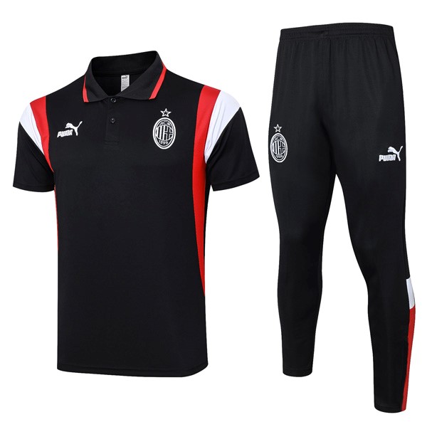 Polo AC Milan Set Completo 2024 Nero